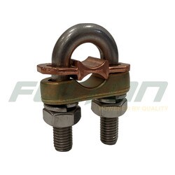 Earth rod clamp - REC35-120 earth rod clamp 16-120 sq mm 13mm OD